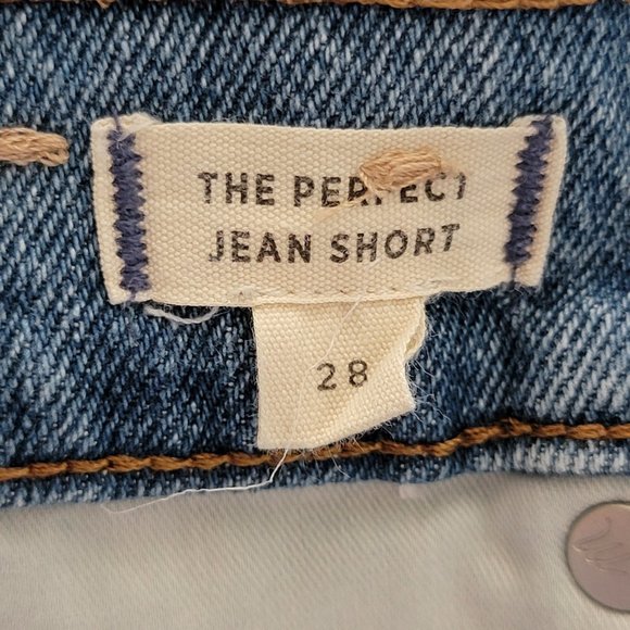 Madewell The Perfect Jean Short Distressed Denim Shorts - Picture 15 of 16